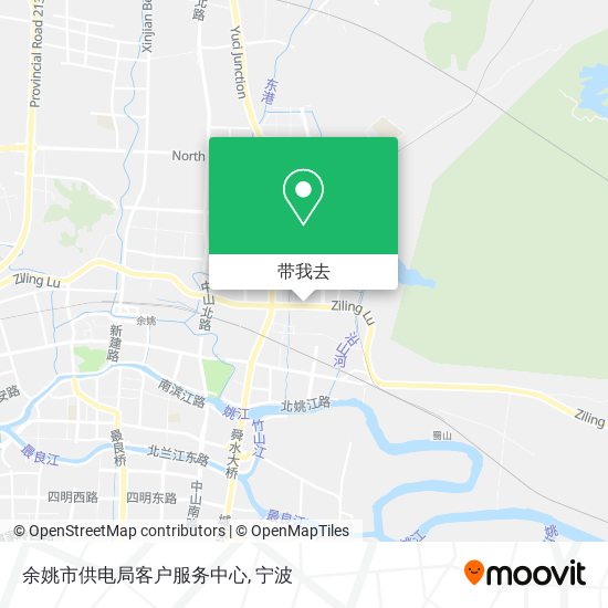 余姚市供电局客户服务中心地图