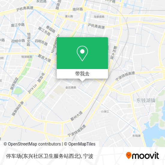 停车场(东兴社区卫生服务站西北)地图