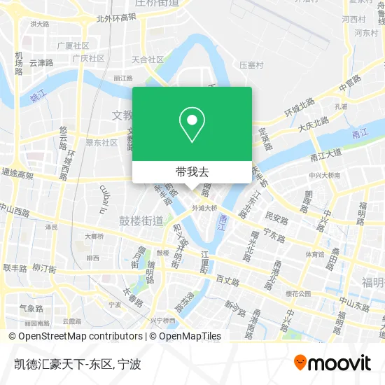 凯德汇豪天下-东区地图