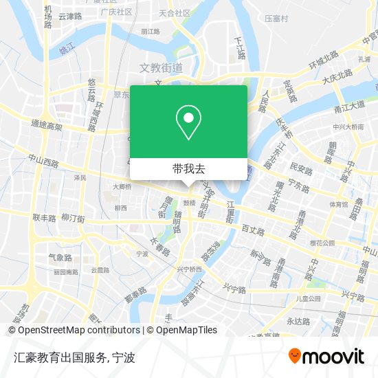 汇豪教育出国服务地图