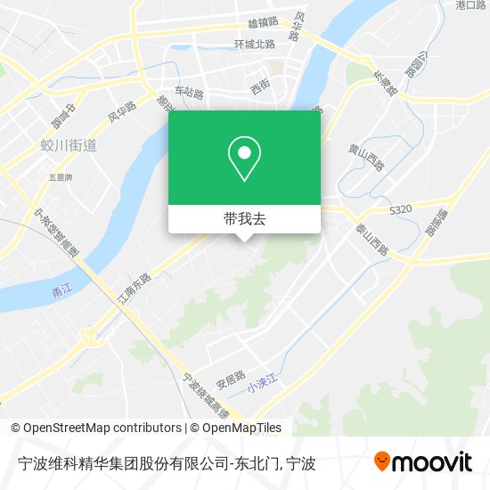 宁波维科精华集团股份有限公司-东北门地图