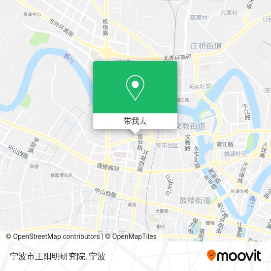 宁波市王阳明研究院地图