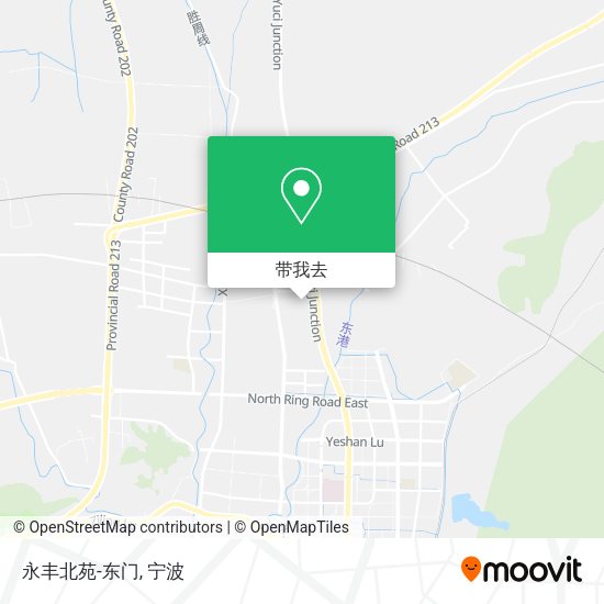 永丰北苑-东门地图
