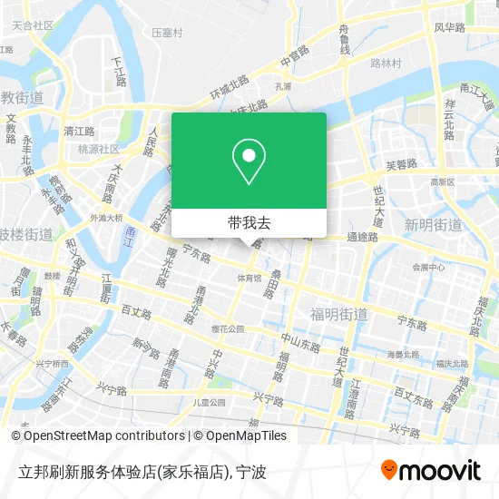 立邦刷新服务体验店(家乐福店)地图
