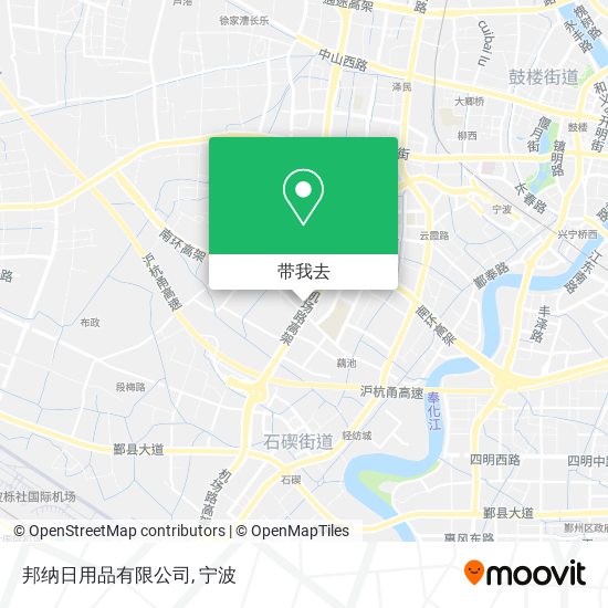 邦纳日用品有限公司地图