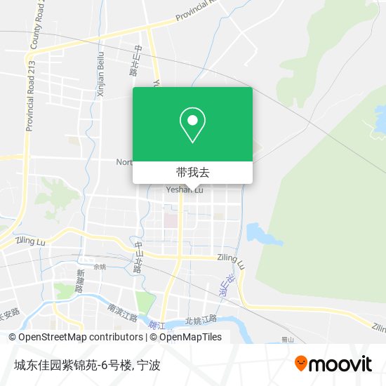 城东佳园紫锦苑-6号楼地图