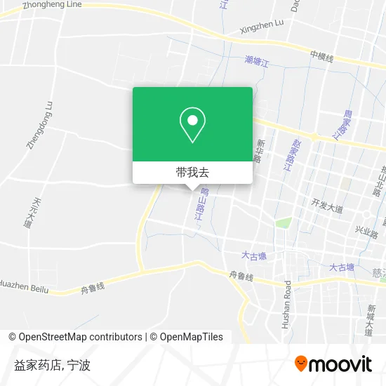 益家药店地图
