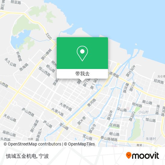慎城五金机电地图