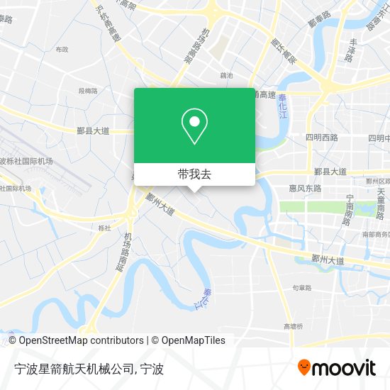 宁波星箭航天机械公司地图