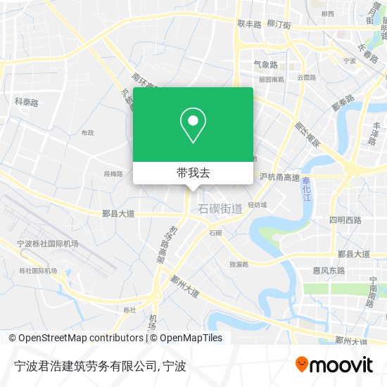 宁波君浩建筑劳务有限公司地图