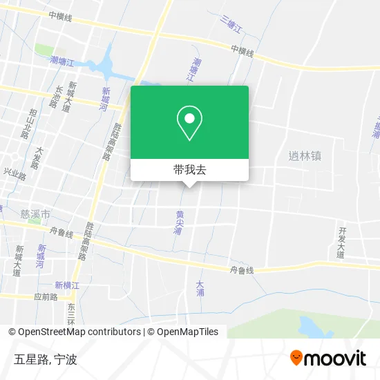 五星路地图