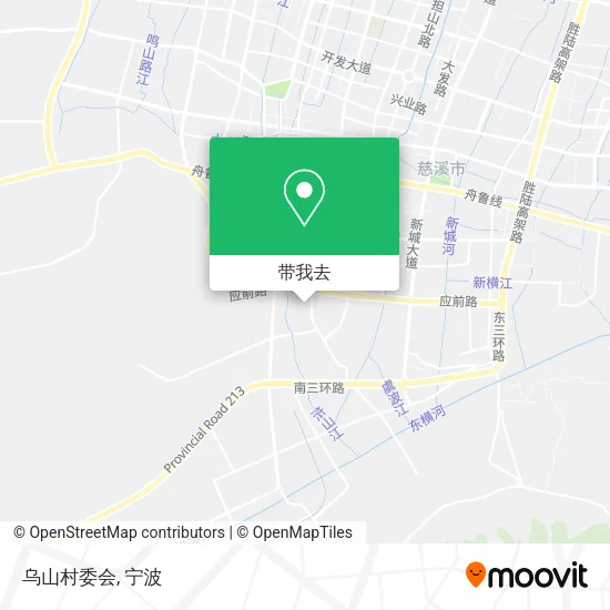乌山村委会地图