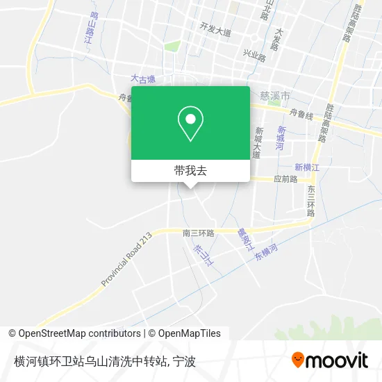 横河镇环卫站乌山清洗中转站地图