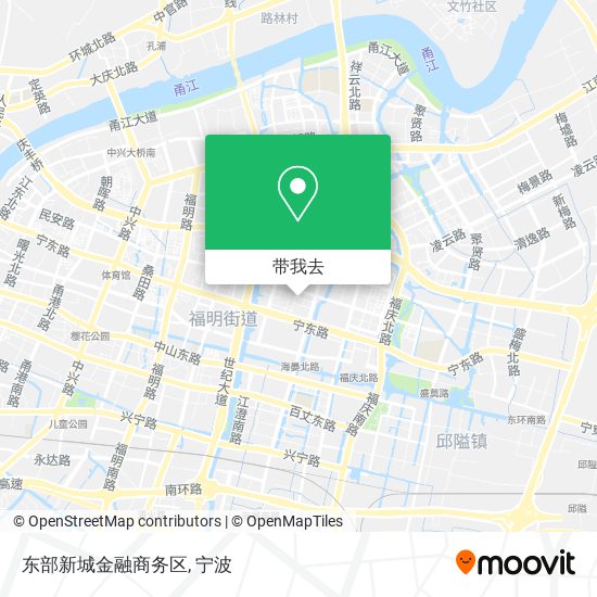 东部新城金融商务区地图