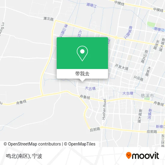 鸣北(南区)地图