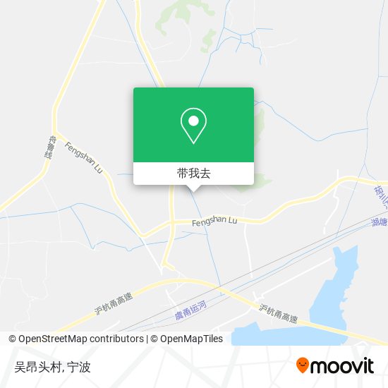 吴昂头村地图