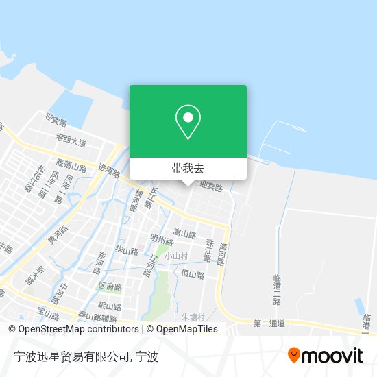 宁波迅星贸易有限公司地图