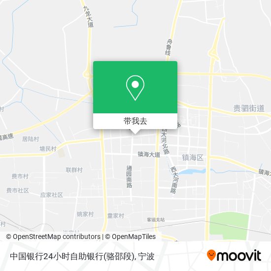 中国银行24小时自助银行(骆邵段)地图