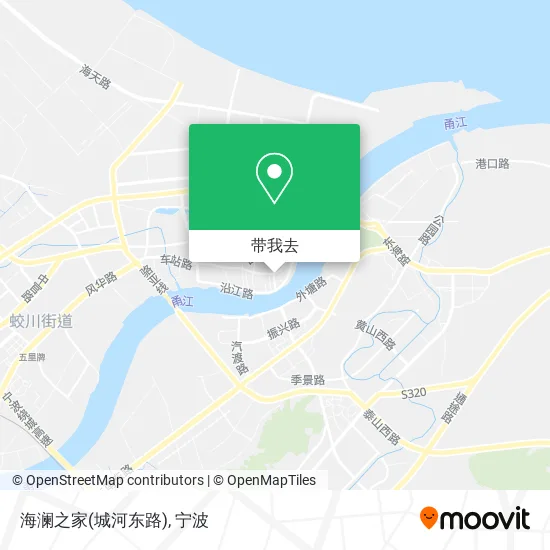 海澜之家(城河东路)地图