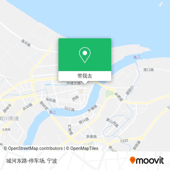 城河东路-停车场地图
