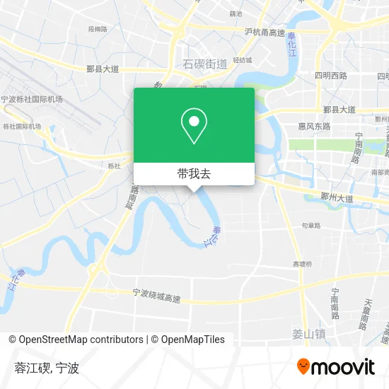 蓉江碶地图