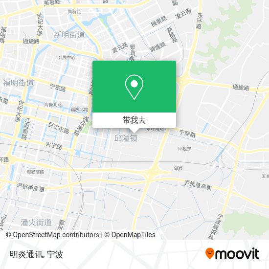 明炎通讯地图