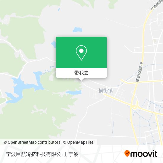 宁波巨航冷挤科技有限公司地图