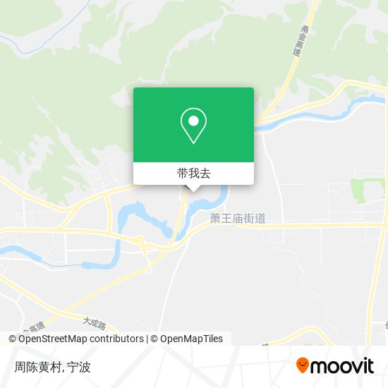 周陈黄村地图
