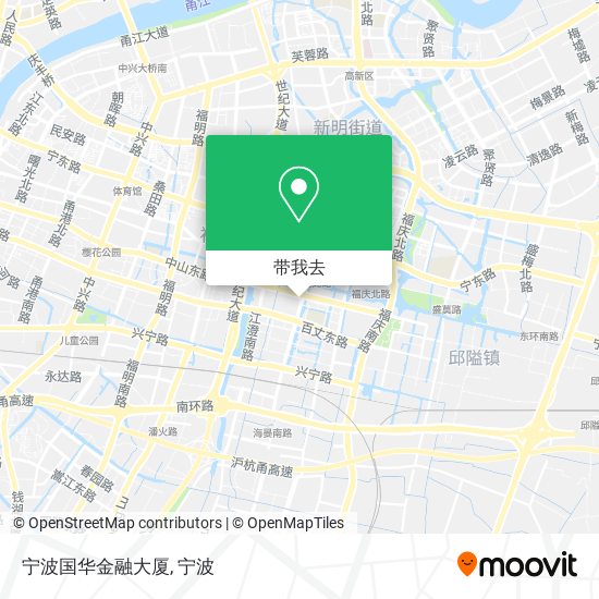 宁波国华金融大厦地图