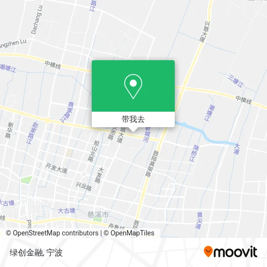 绿创金融地图
