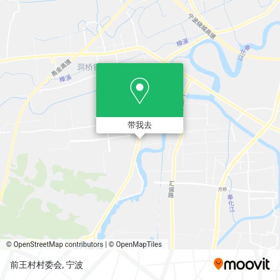 前王村村委会地图