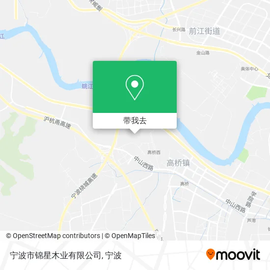 宁波市锦星木业有限公司地图