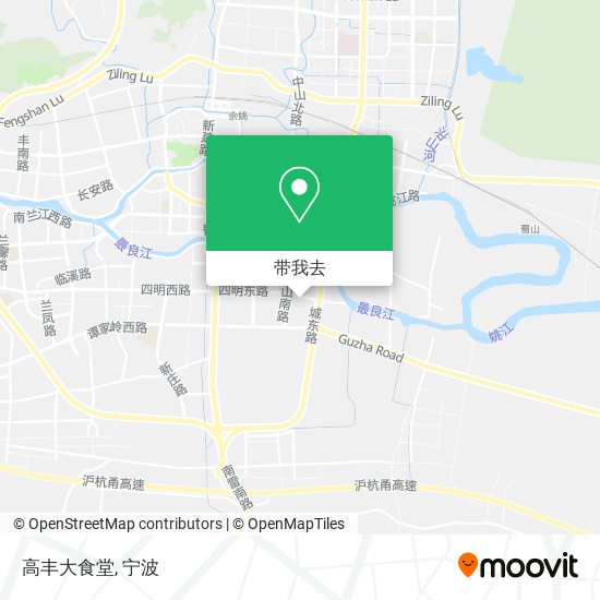 高丰大食堂地图