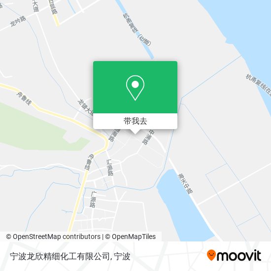 宁波龙欣精细化工有限公司地图