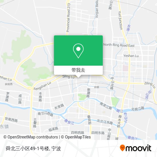 舜北三小区49-1号楼地图