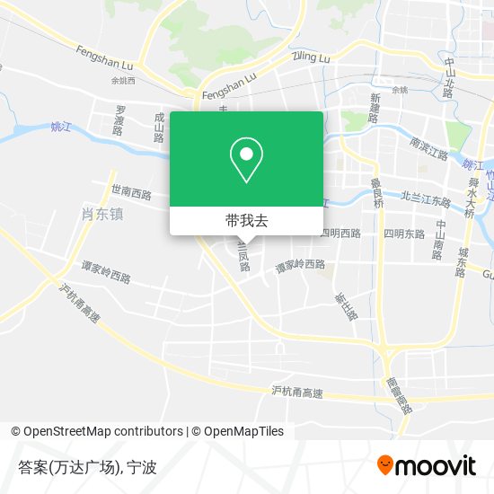 答案(万达广场)地图