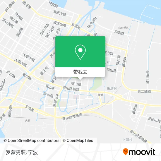 罗蒙男装地图