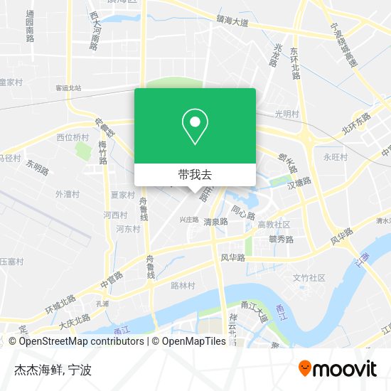 杰杰海鲜地图