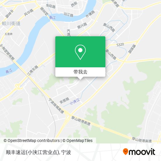 顺丰速运(小浃江营业点)地图