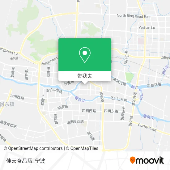 佳云食品店地图