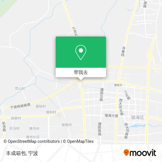 丰成箱包地图