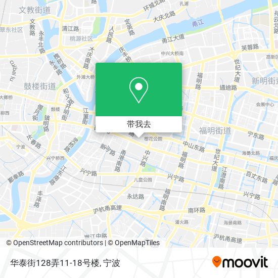 华泰街128弄11-18号楼地图