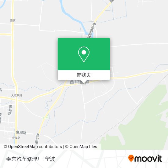 奉东汽车修理厂地图