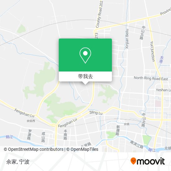 余家地图