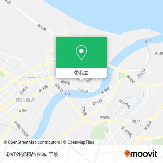 彩虹外贸精品服饰地图