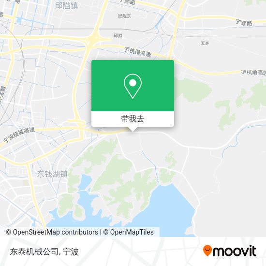 东泰机械公司地图