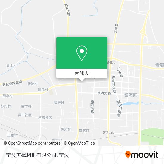 宁波美馨相框有限公司地图