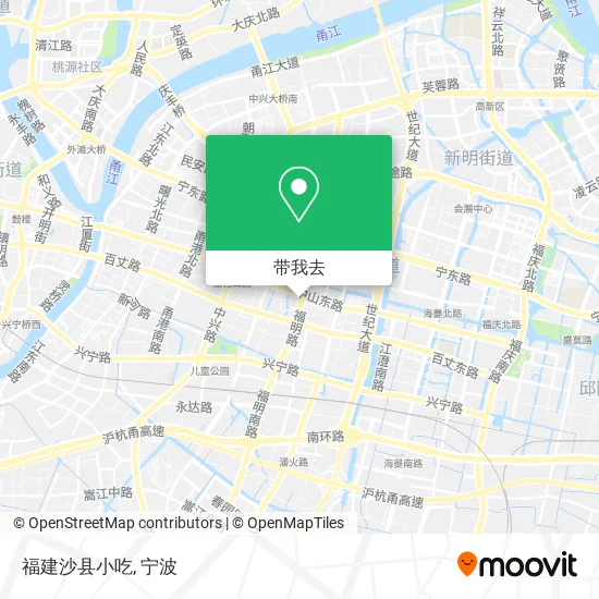 福建沙县小吃地图
