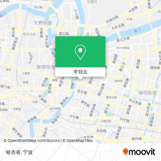 银杏巷地图