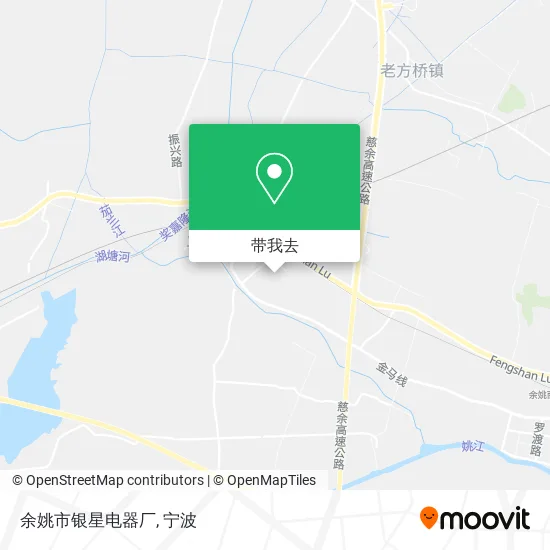 余姚市银星电器厂地图